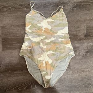 Aerie corset back one piece